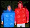 LEGO Halloween Costume(using recycled materials)