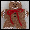 Cork

  Faux Gingerbread Man  : Gingerbread Man Craft for Kids