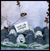 Egg
  Carton Ghosts  : Halloween Ghost Crafts Ideas for Kids