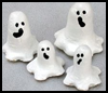 Salt
  Dough Halloween Ghosts