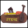 Canoe
  Place Card and Candy Holder <span class="western" style=" line-height: 100%"> : Thanksgiving Indians Crafts Ideas for Kids</span>