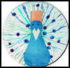 Peacock Paper Plate Craft : Crafts Ideas with Birds for Children