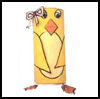 Chick Toilet Paper Roll Craft : Bird Crafts Activities for Kid