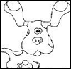 AFunk  : Blue's Clues Coloring Pages