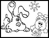 Fun-With-Pictures.Com  : Blue's Clues Coloring Pages