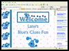 Lane’s
      Blue’s Clues Fun     : Blue's Clues Coloring Book Pages