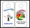 Cinco

  de Mayo Door Hangers  : Crafts Ideas for Cinco de Mayo for Kids