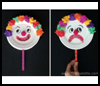 Mr. Happy and Mr. Sad Clown   : Clown Crafts Activities for Children