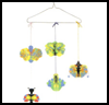 Butterfly
  Mobile  : Clothes Hangers Crafts Ideas For Children