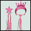 Glittering<br /> Tiara & Wand : Craft Foam Activities