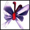 Magnet ribbon butterfly