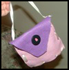 Felt Purse and Ribbons Crafts Project for Kids