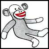 The
  Red-Heel Sock Monkey