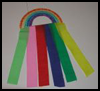 Rainbow
  Streamers  : How to Make Streamers Crafts Activity for Children
