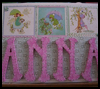 Baby
  Name Art Canvas : Crafts with Wrapping Paper for Kids