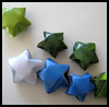 3D
  Paper Stars : Crafts with Wrapping Paper for Kids