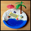 Miniature Beach Diorama Craft Activity