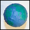 Paper Mache Globe : Globe Geography Crafts Projects for Children