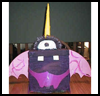 <strong>One
  Eyed, One Horned, Flying Purple People Eater Paper Mache Version</strong>