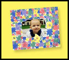 Bright
  Borders Picture Frame  : Grandparents Day Crafts for Kids