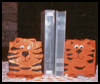 Paper
  Maché Tiger Book Ends   : Grandparents Day Crafts Activities Ideas