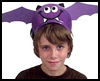 Bat<br /> Hat : Halloween Bat Crafts for Kids