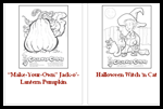 Pizzabytheslice.com    : Halloween Coloring Free Printouts