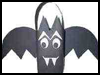 Milk
  Carton Bat Treat Holder  : How to Make Halloween Treat Bags Instructions