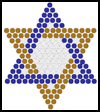 Hanukkah

  Fuse Bead Patterns  : Arts and Crafts Projects Ideas for Hanukkah
