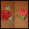 How-to fold an Origami Magic Rose Cube Video Tutorial 