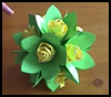 How to Make Paper Rose Ball Origami Tutorial 