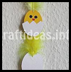 Chick Paper Mobile Craft