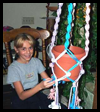 A Child's Macrame Project