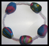Egg Beads Jewelry Easter Craft for Kids 