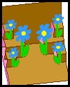 Pop-up Flower Garden Card Craft for kids