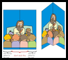 “Jesus Loves You” Pop-Up Card Crafts Activity for Christian Kids