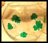 How to Paint a Shamrock Ivy Bowl Craft for Kids