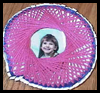 Spirograph Paper Plate Picture Frame Arts and Crafts Project 
