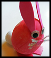 Polystyrene Egg Bunny Easter Craft Activity for Kids
