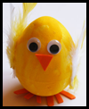 Polystyrene Egg Chick Arts & Crafts Easter Activity for Kids 