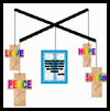 Easter Mobile with Christian Message Crafts Activity