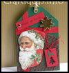 Father Christmas Gift Tag : Make Christmas Gift Tags Craft for Kids