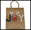 Decorated Paper Gift Bags : Making Christmas Gift Bags Craft for Children