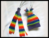Hat<br /> & Scarf Ornaments : Christmas Ornaments Arts and Crafts Projects