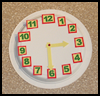 Clock
  Craft  : Numbers Crafts Ideas for Kids