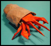 How to Fold Origami Hermit
  Crabs Instructions