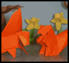 Folding Origami Squirrels Models