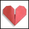How to Make Origami Hearts Instructions