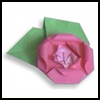How to Make Origami Roses Instructions