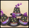 Witch's<br /> Hat Placeholder : Table Placeholder Crafts for Kids